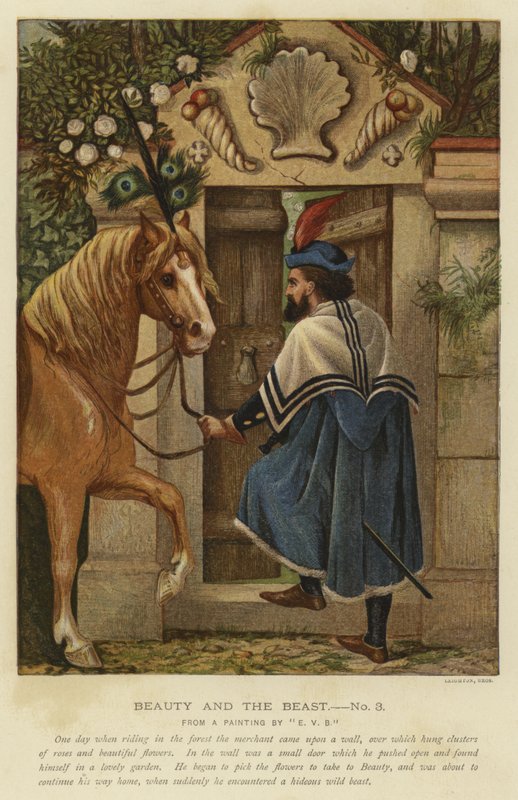 Scena z Pięknej i Bestii autorstwa Eleanor Vere Boyle