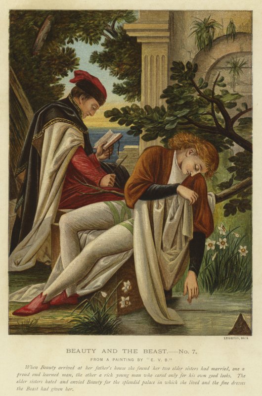 Scena z Pięknej i Bestii autorstwa Eleanor Vere Boyle