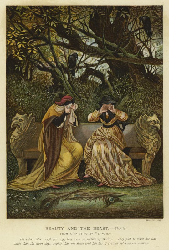 Scena z Pięknej i Bestii autorstwa Eleanor Vere Boyle