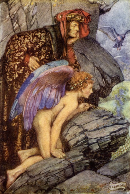 Lekka kobieta (kolor lito) autorstwa Eleanor Fortescue Brickdale