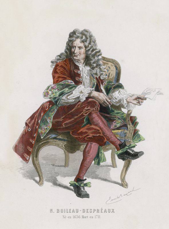 Boileau autorstwa Emile Antoine Bayard