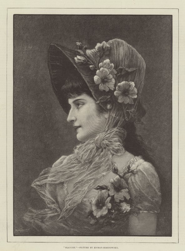 Blanche autorstwa Emile Eismann Semenowski
