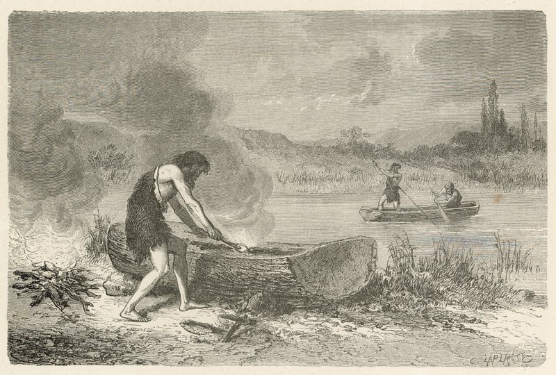 Pierwszy nawigator autorstwa Emile Antoine Bayard