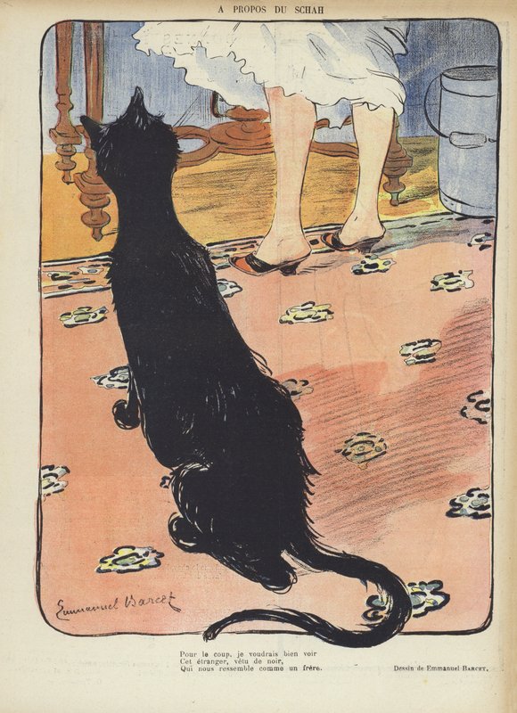 Ilustracja do Le Rire autorstwa Emmanuel Barcet