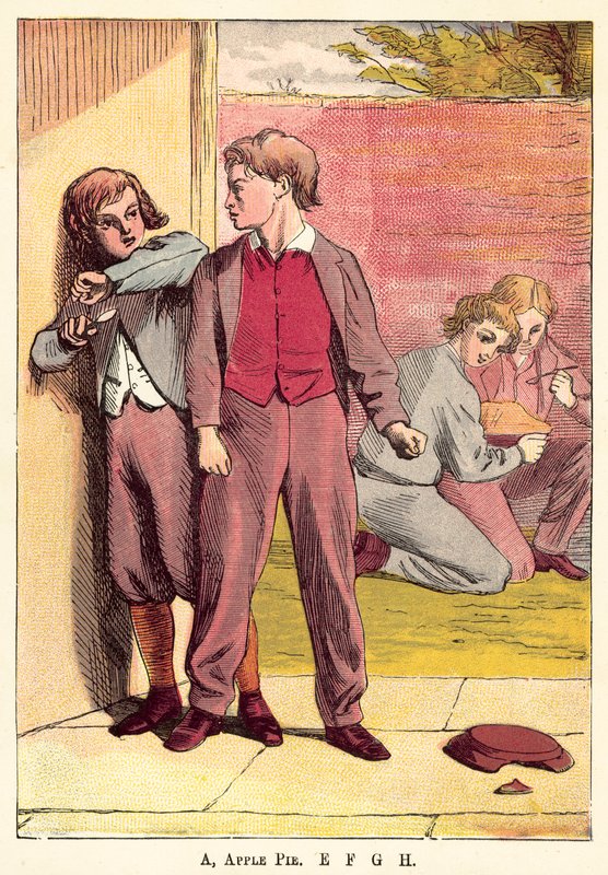 A, Szarlotka, E, F, G, H autorstwa English School