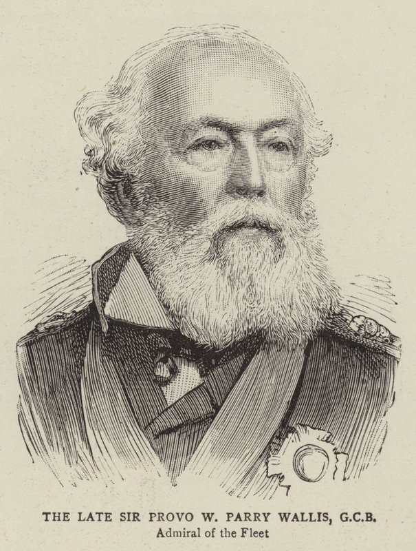 Admirał Sir Provo Wallis autorstwa English School