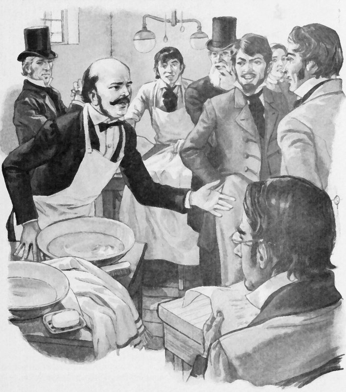 Ignaz Semmelweis autorstwa English School