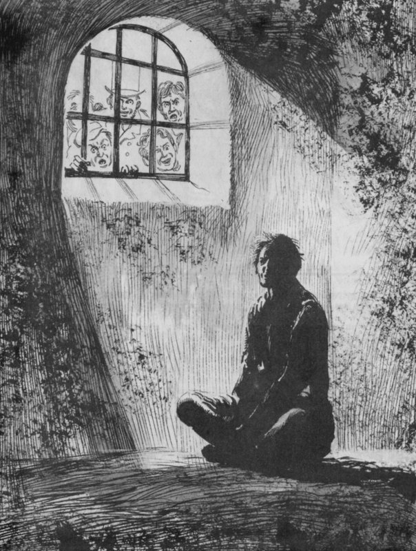 Kaspar Hauser autorstwa English School