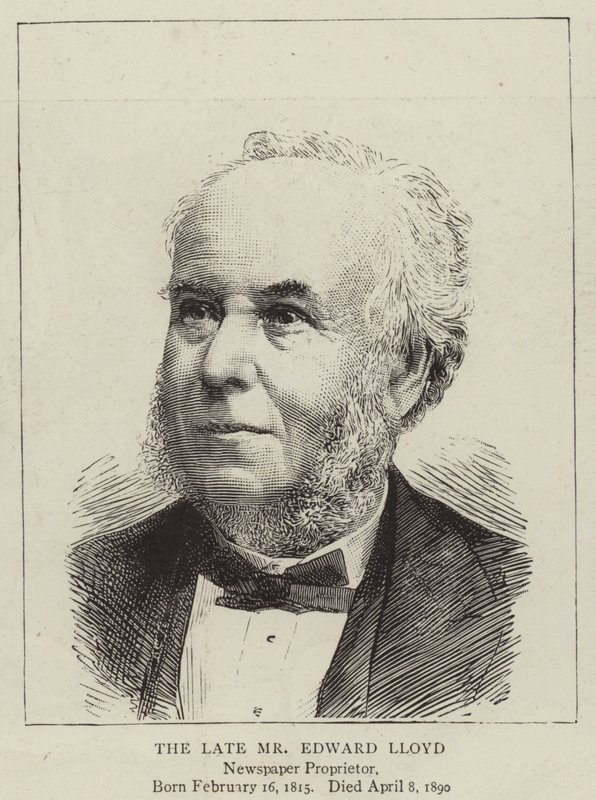 Zmarły pan Edward Lloyd autorstwa English School