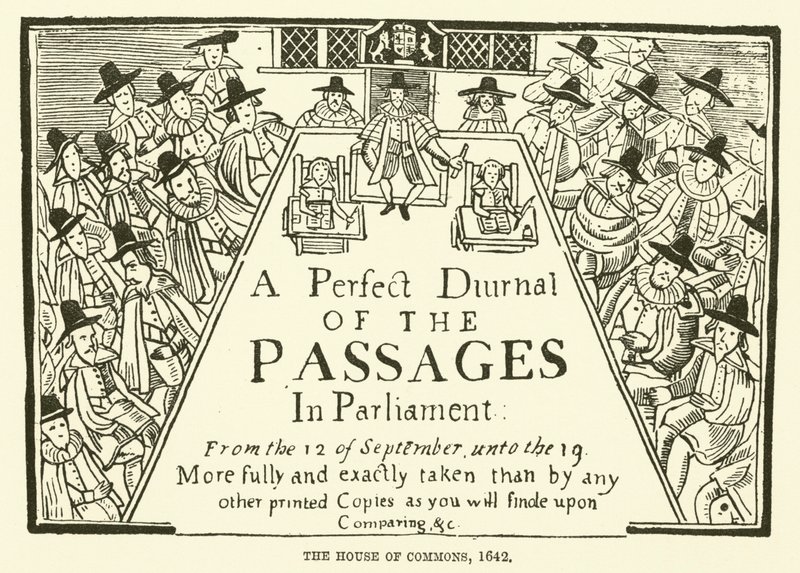 Izba Gmin, 1642 autorstwa English School