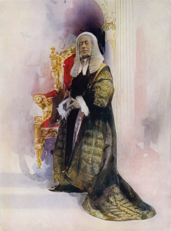 Pan Walter Passmore w Iolanthe (kolorowe zdjęcie) autorstwa English Photographer