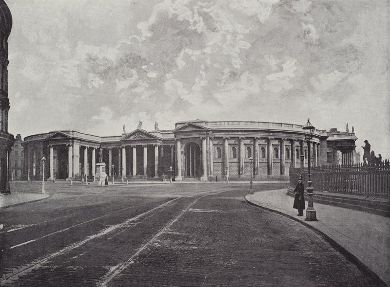 Bank of Ireland (Stary Parlament), Dublin autorstwa English Photographer