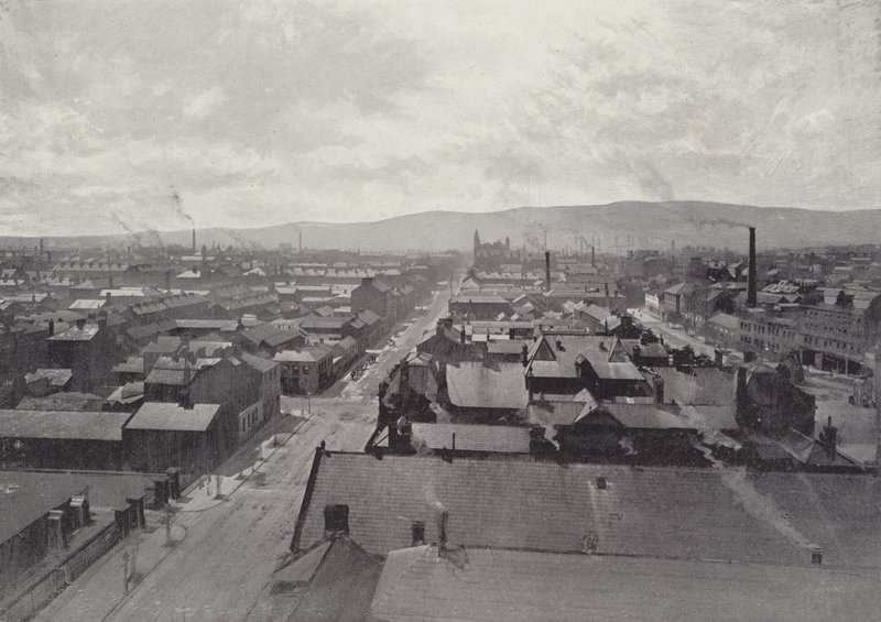 Belfast, panoramiczny widok autorstwa English Photographer