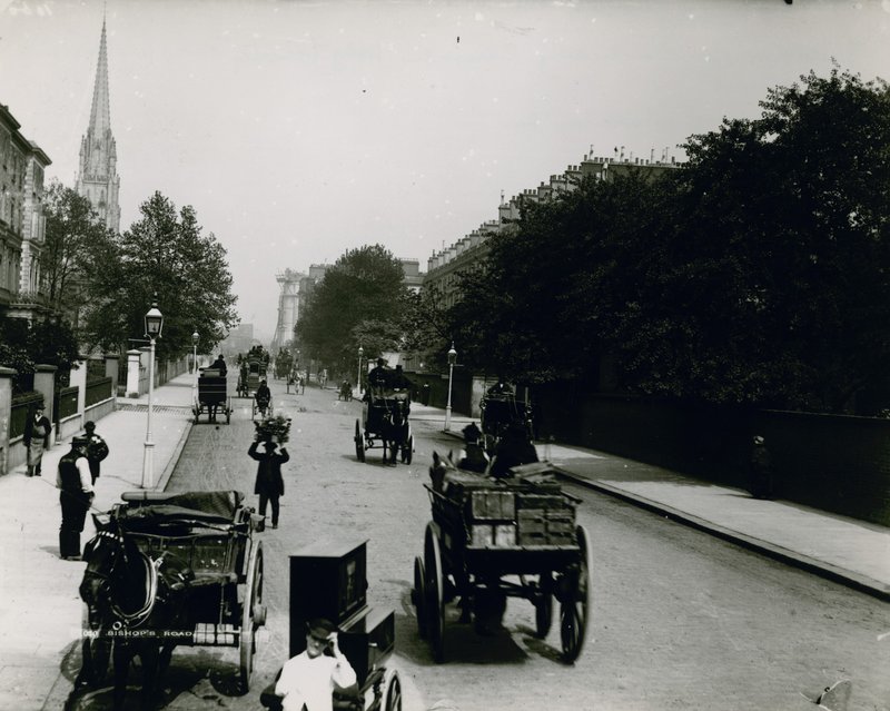 Bishops Road, Londyn, fotografia autorstwa English Photographer