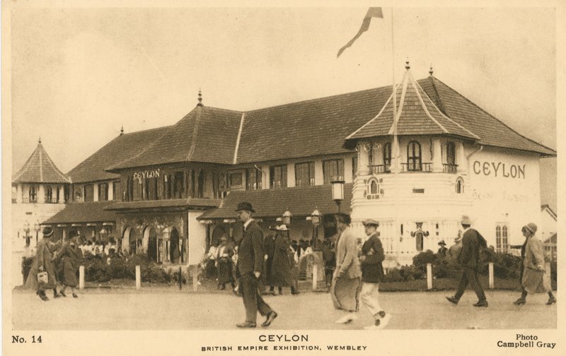 Wystawa Imperium Brytyjskiego, Wembley, Middlesex autorstwa English Photographer