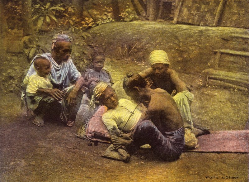 Birma / Myanmar: Tatuaż (zdjęcie kolorowe) autorstwa English Photographer
