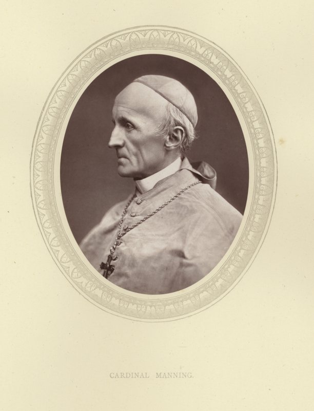 Kardynał Manning autorstwa English Photographer