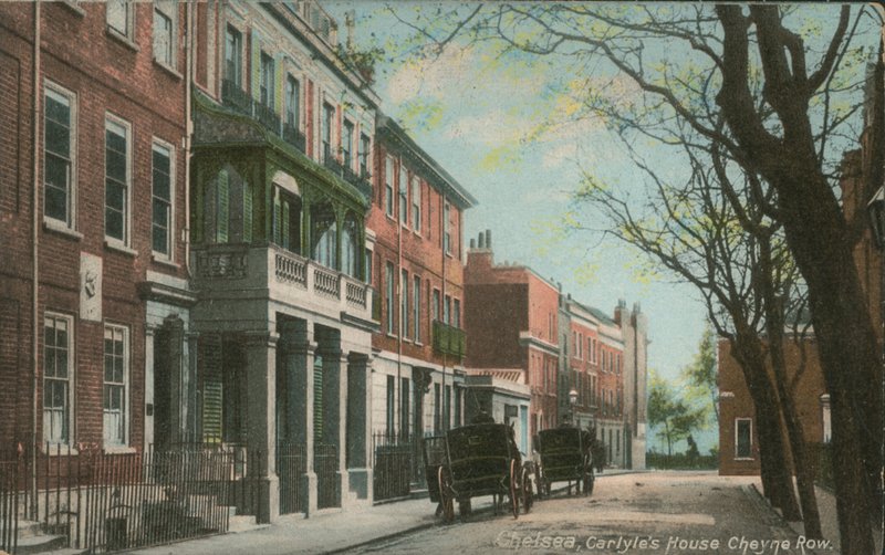 Chelsea, Carlyles House Cheyne Row autorstwa English Photographer