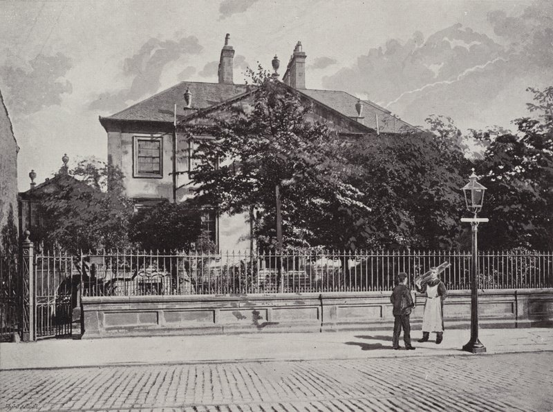 Christopher Norths Early Home, Paisley autorstwa English Photographer