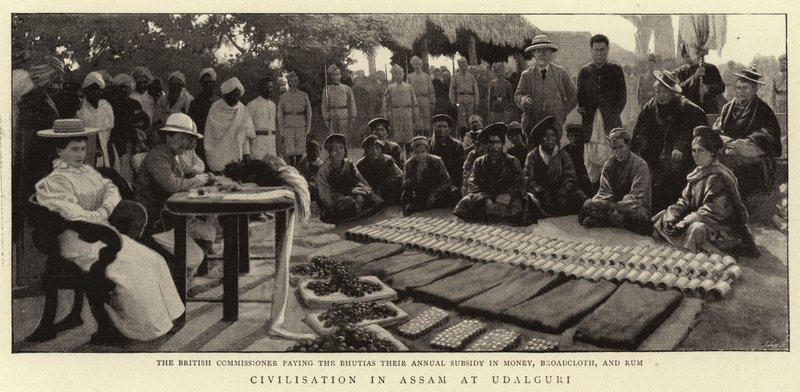 Cywilizacja w Assam w Udalguri autorstwa English Photographer