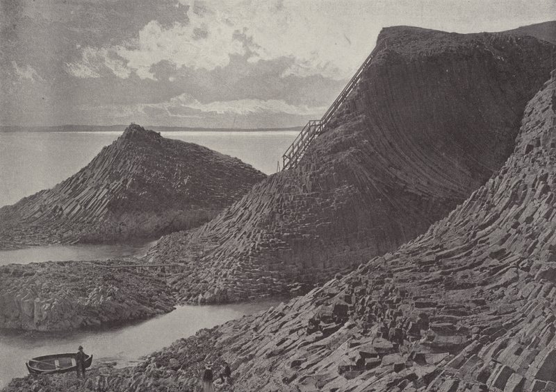Jaskinia Małż-Muszli, Staffa autorstwa English Photographer