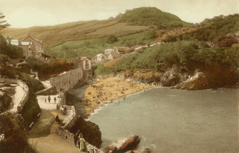 Combe Martin, Newbury Beach autorstwa English Photographer