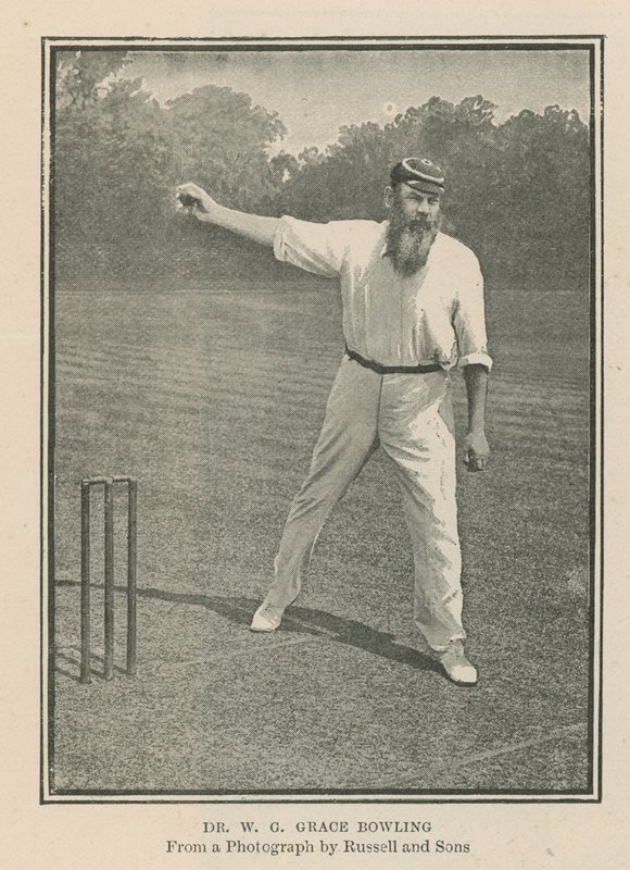 Krykieta dr WG Grace autorstwa English Photographer