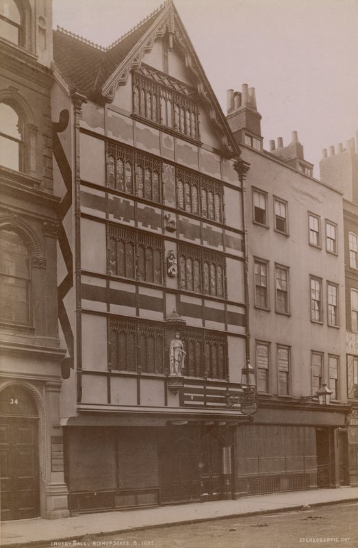 Crosby Hall, Bishopsgate, Londyn autorstwa English Photographer