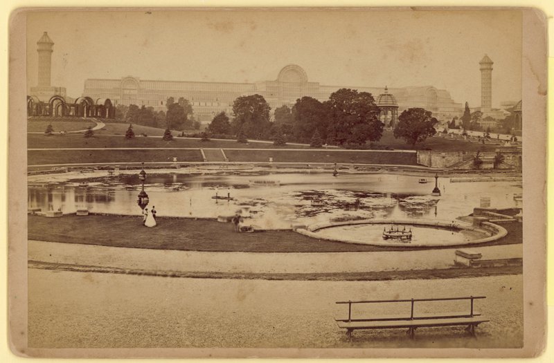 Crystal Palace, Sydenham, Londyn autorstwa English Photographer