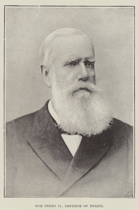 Dom Pedro II, cesarz Brazylii autorstwa English Photographer