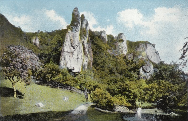 Dovedale, Pickering Tors autorstwa English Photographer