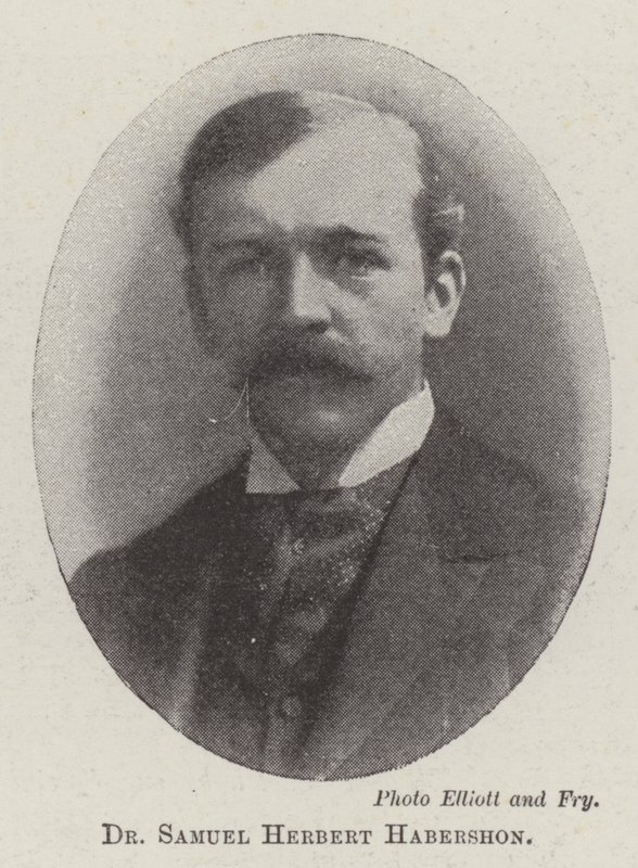 dr Samuel Herbert Habershon autorstwa English Photographer