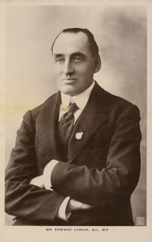 Edward Carson autorstwa English Photographer