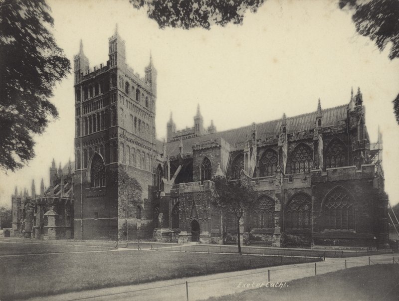 Katedra w Exeter, Devon autorstwa English Photographer