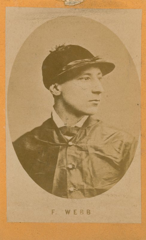 F Webb, dżokej autorstwa English Photographer