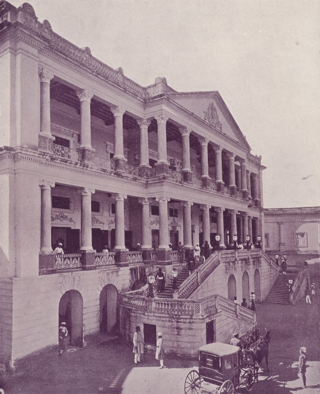 Pałac Falaknuma, Hajdarabad autorstwa English Photographer