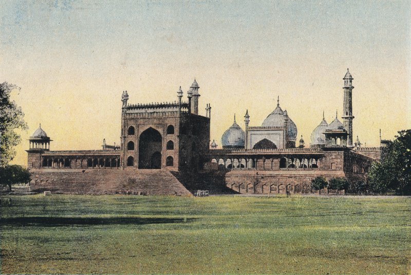 Brama „Wielkiego Meczetu”, Delhi autorstwa English Photographer