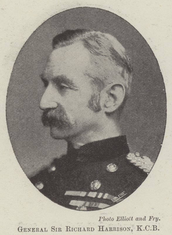 Generał Sir Richard Harrison, KCB autorstwa English Photographer