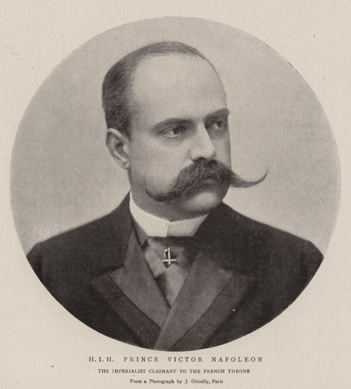 WYSOKI Książę Wiktor Napoleon autorstwa English Photographer