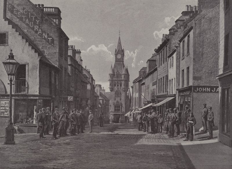 High Street, Dunfermline autorstwa English Photographer
