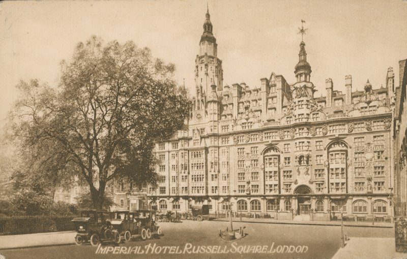 Imperial Hotel, Russell Square, Londyn autorstwa English Photographer