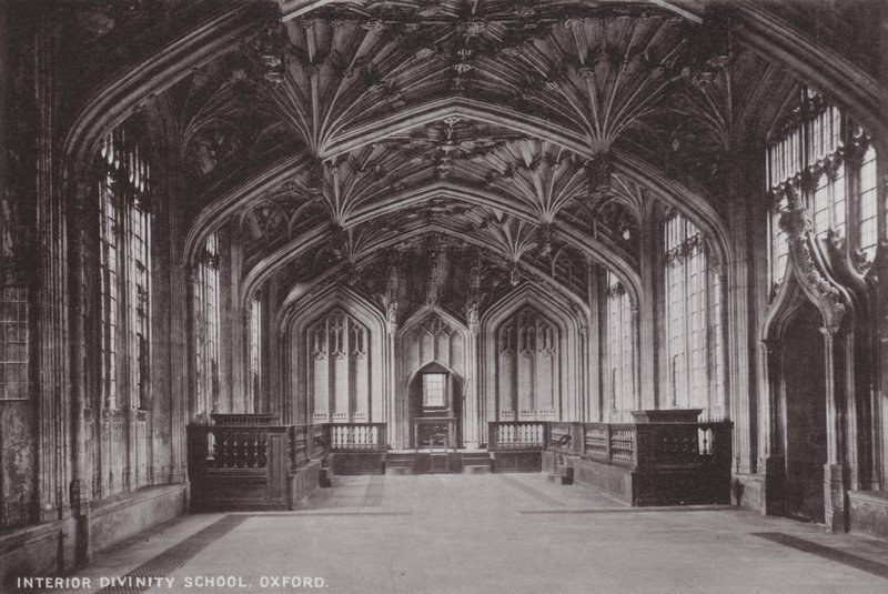 Interior Divinity School, Oksford autorstwa English Photographer