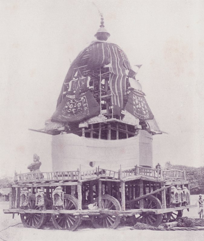 Samochód Jagannatha, Puri autorstwa English Photographer