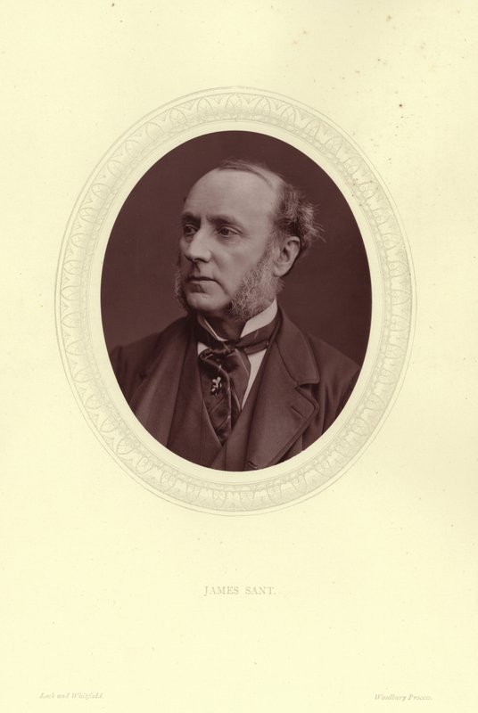 James Sant, brytyjski malarz portretowy autorstwa English Photographer