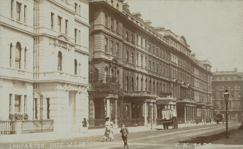Lancaster Gate Zachodni Londyn autorstwa English Photographer