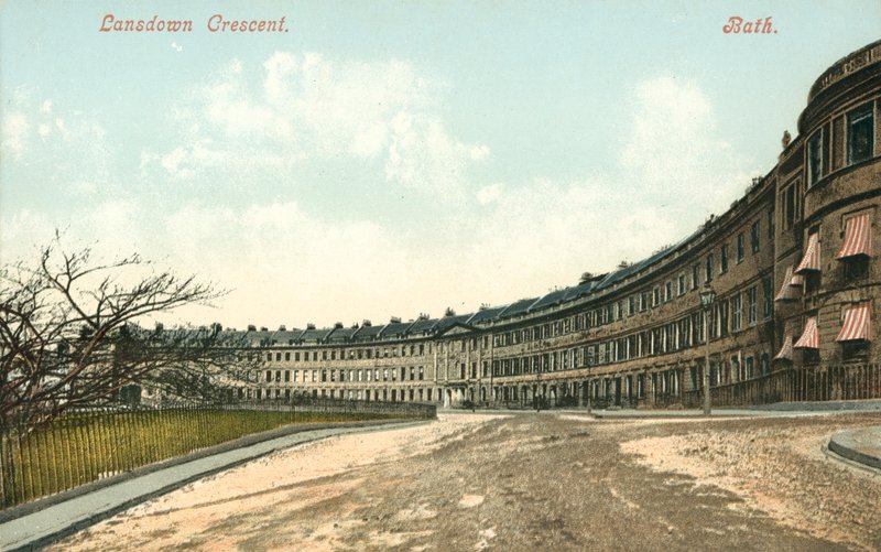 Lansdown Crescent, wanna, Somerset (zdjęcie) autorstwa English Photographer