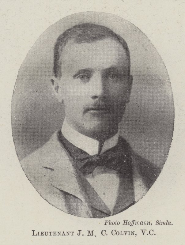 Porucznik JMC Colvin, VC autorstwa English Photographer