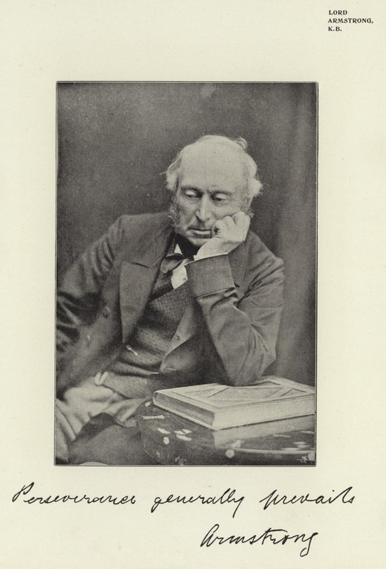 Lord Armstrong, KB autorstwa English Photographer