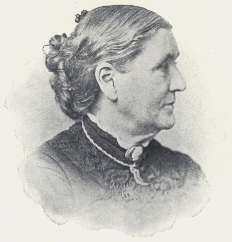 Lucy Larcom (zdjęcie czarno-białe) autorstwa English Photographer