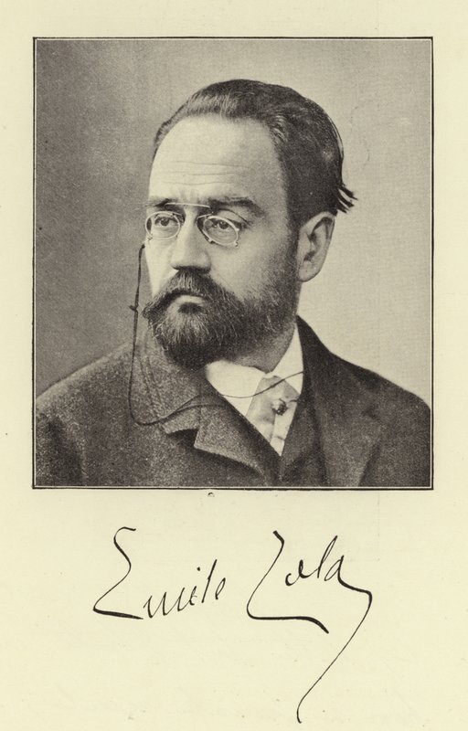 Emile Zola autorstwa English Photographer